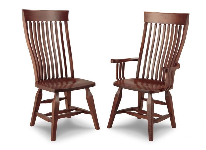 Florence Side Chair Berkshire Furniture, Solid Wood Dining Chairs Made In Canada