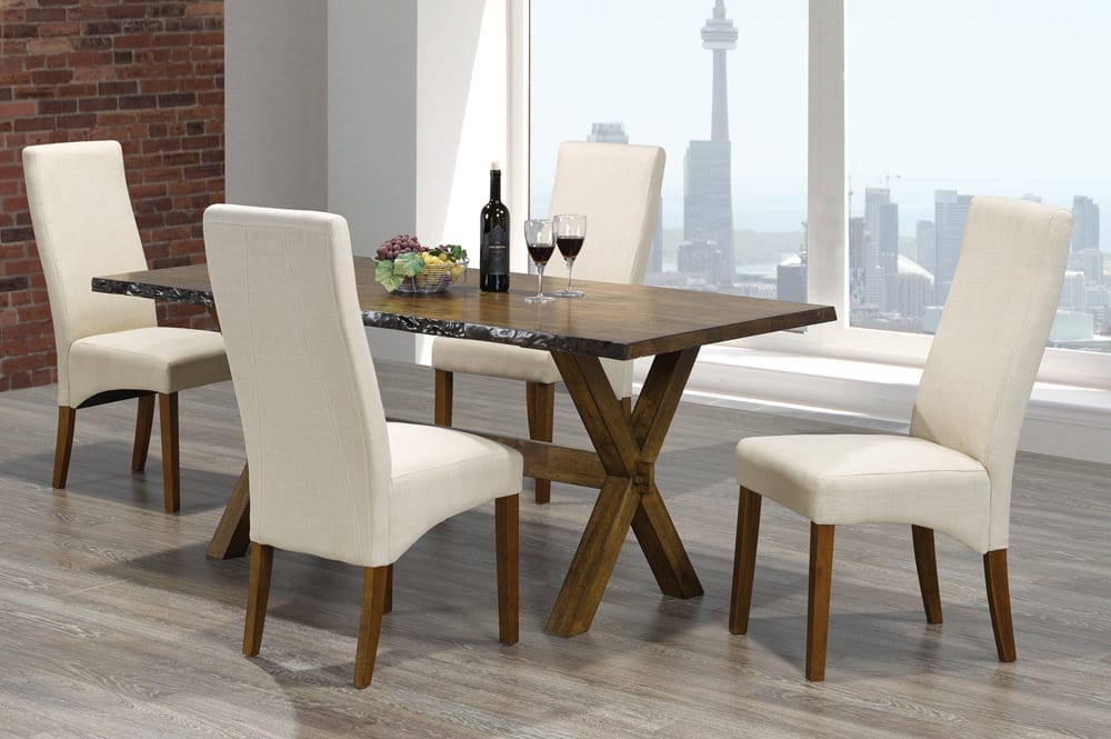 Aleck LiveEdge Dining Table - 59" | Berkshire Furniture