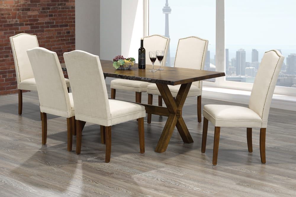 Live Edge Solid Wood Table And Chairs Sale