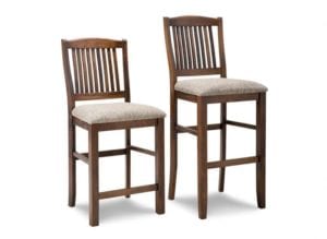 Handstone Counter Chairs / Bar Chairs (Wood Back)
