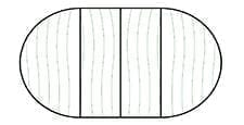 Round with Center Leaves Configuration