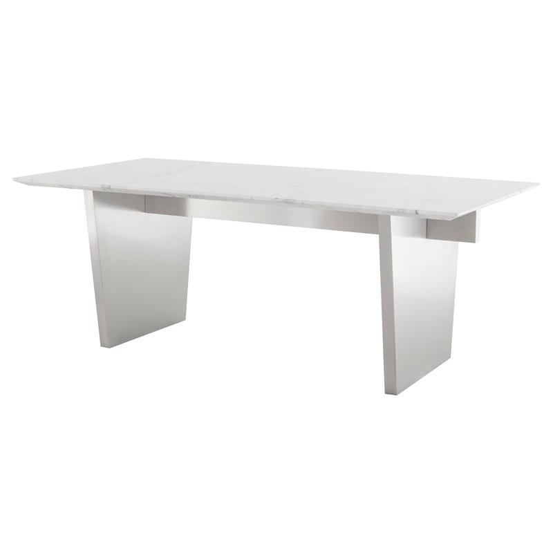 AIDEN DINING TABLE WHITE HGNA566
