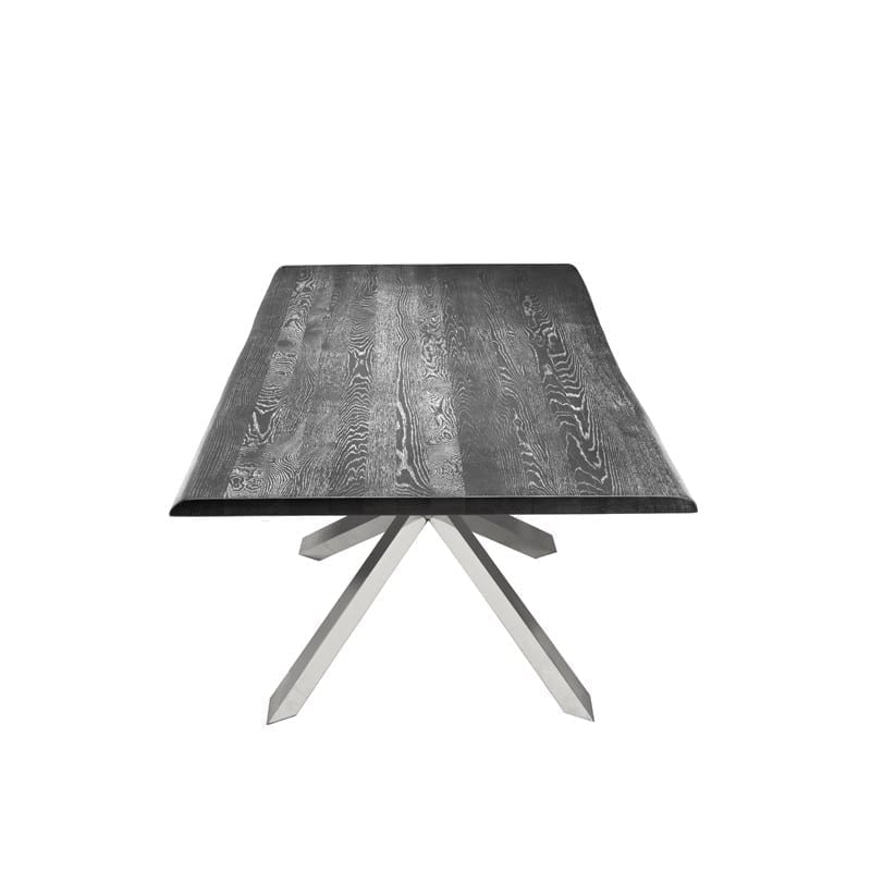 COUTURE DINING TABLE OXIDIZED GREY HGSR327