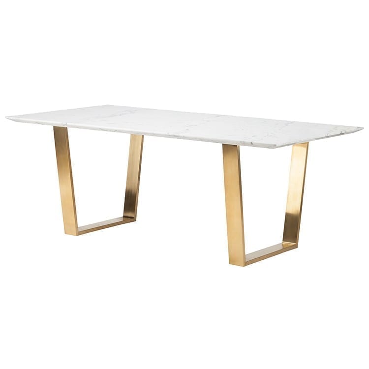 CATRINE DINING TABLE WHITE HGSX139