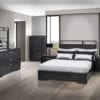 JLM Chicago Double Size Bed by meublesjlm