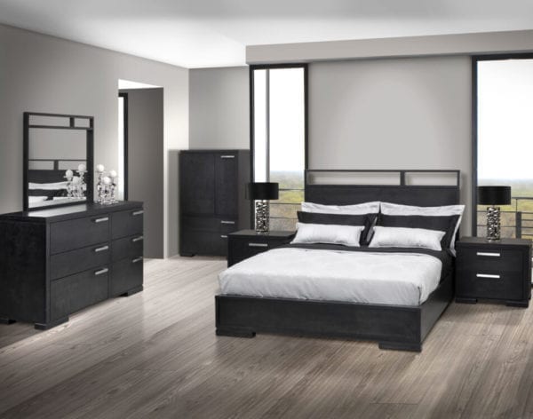 JLM Chicago Double Size Bed by meublesjlm