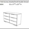 JLM Chicago Small Double Dresser by meublesjlm